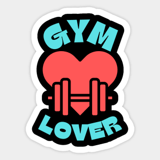 GYM LOVER Sticker